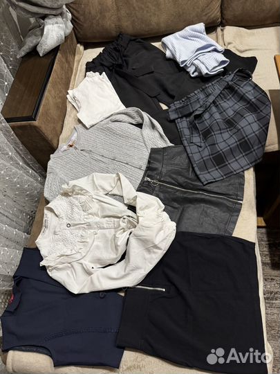 Вещи пакетом для девочки 128-146