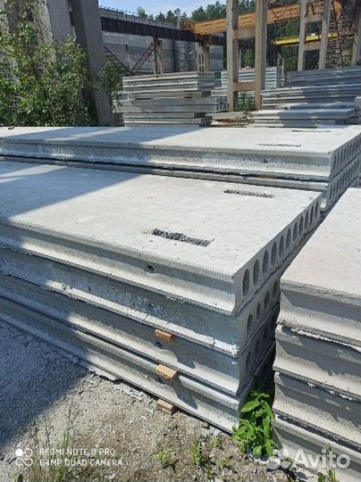 Плиты перекрытия многопустотные пб