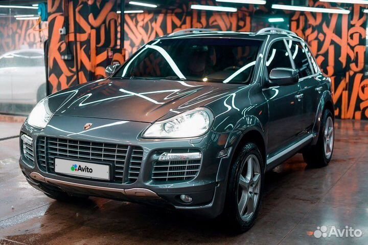 Porsche Cayenne Turbo 4.8 AT, 2008, 173 000 км