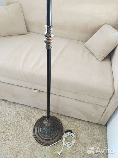 Торшер напольный,бронза