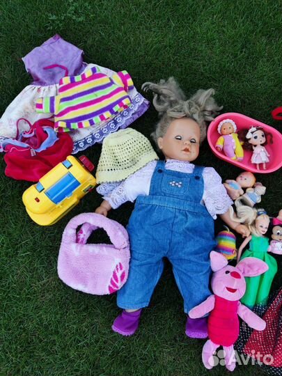 Игрушки пакетом для девочки