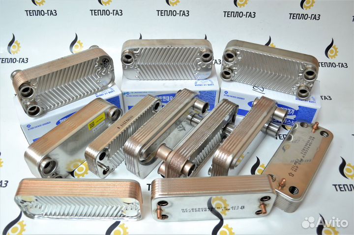 Теплообменник гвс вторичный для газовых котлов