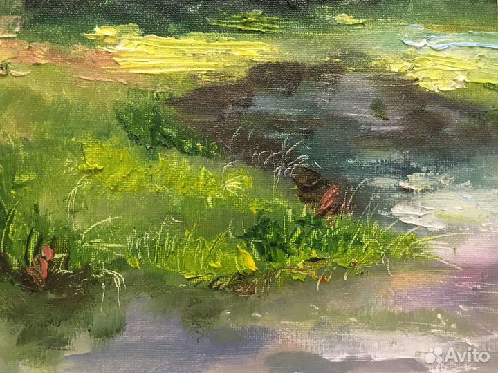 Картина маслом пейзаж