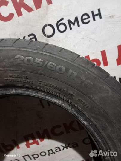 Continental ContiPremiumContact 2 205/60 R16 92H