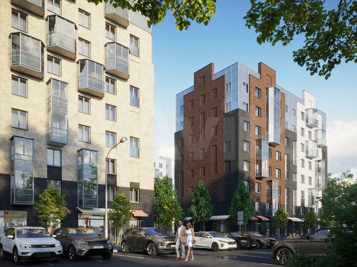 2-к. квартира, 49,2 м², 2/8 эт.