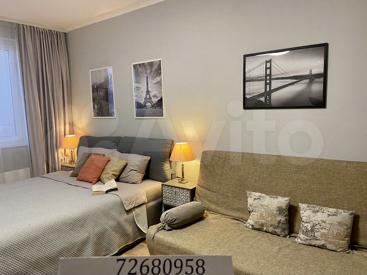 2-к. квартира, 62 м², 17/25 эт.