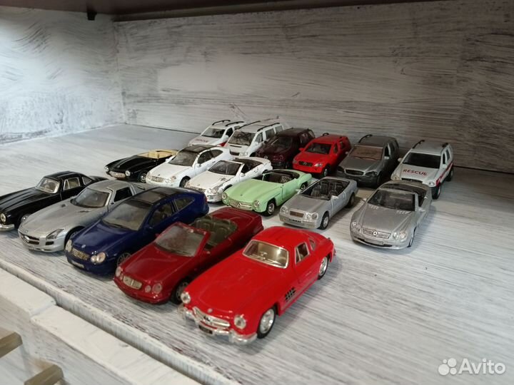 Модели машинок Mercedes