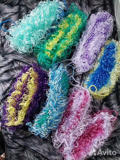 Мочалка ручной работы