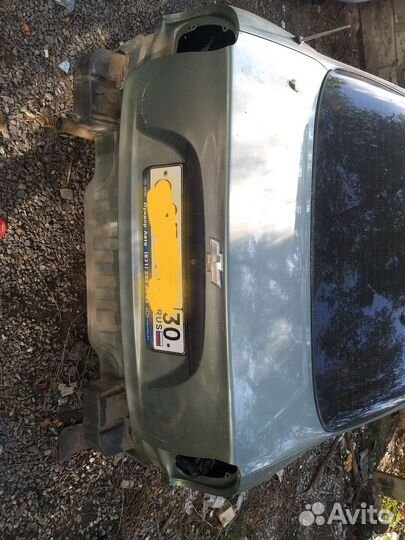 Крышка багажникаи шевроле ланос