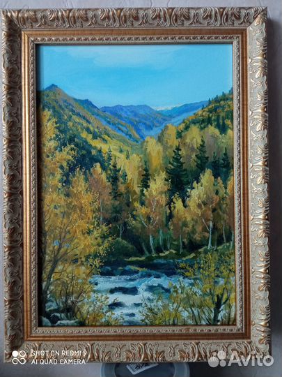 Картина маслом на холсте пейзаж