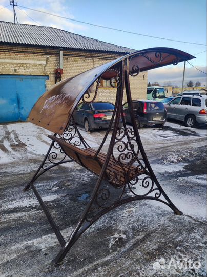 Садовые качели на заказ