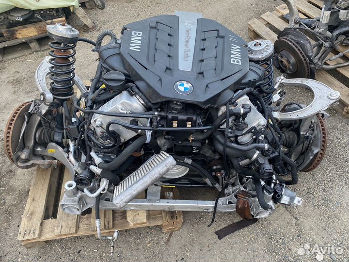 Двигатель BMW 5 550iX F10 N63N N63B44 2013 год