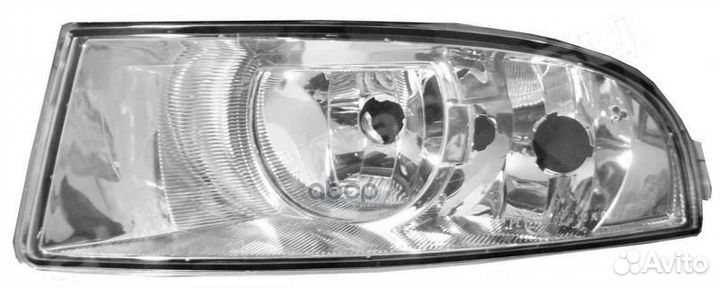 665-2006L-UE фара противотуманная левая Skoda
