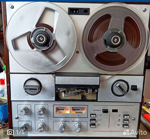 Катушечный магнитофон Юпитер 202