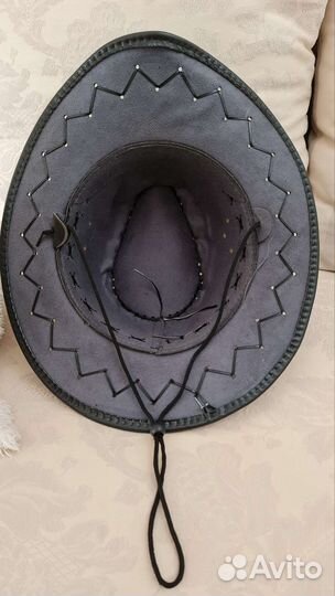 Шляпа мужская ковбойская
