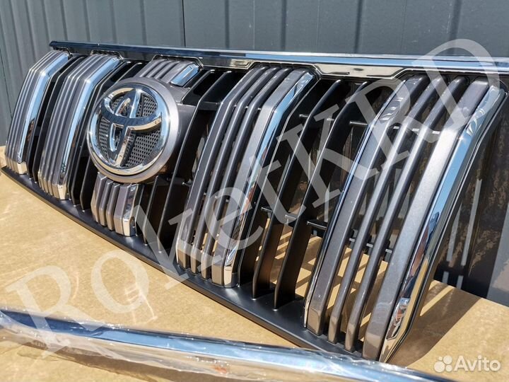 Решетка радиатора prado 150 штатная с 2018 года