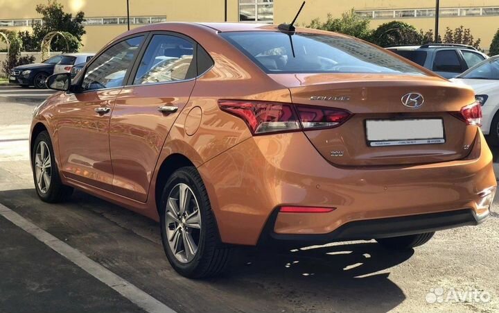 Hyundai Solaris 1.6 AT, 2018, 101 200 км