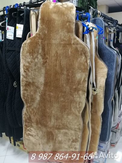 Накидки меховые (пара на передние сиденья)