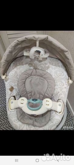 Детские качели шезлонг