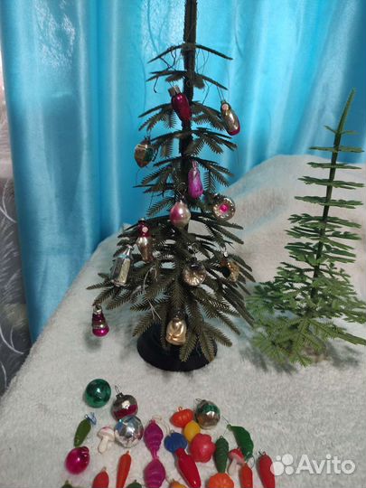 Мини елка ссср, мини игрушки