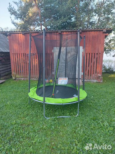 Детский батут с сеткой бу