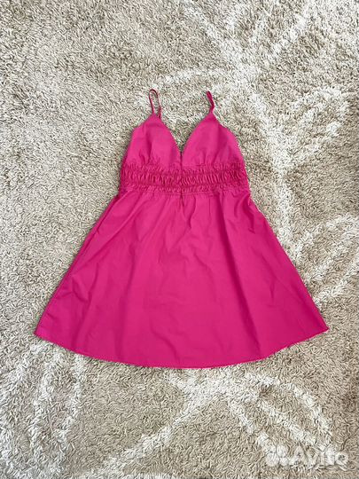 Платье сарафан zara юбка