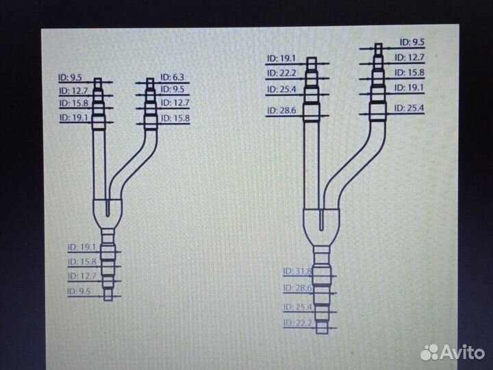 Рефнет разветвитель универсальный Y-2