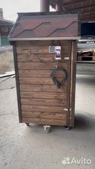 Коптильня для бизнеса из нержавейки