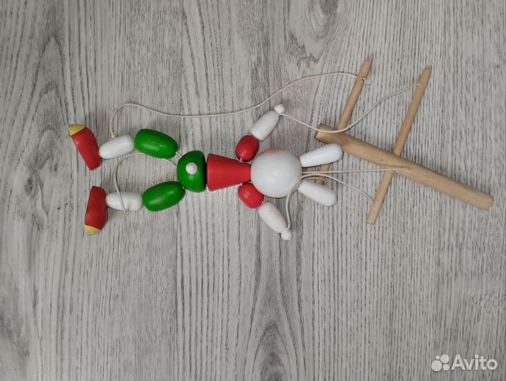 Заяц марионетка