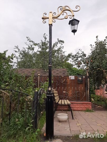Фонарные столбы светильники уличные арт м 2