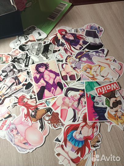 Стикеры наклейки Аниме Horny Hentai Хентай