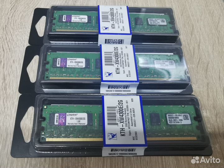 Память для серверов. Kingston KTH-XW4300E/2G - 2GB
