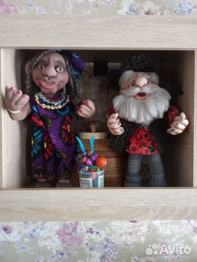 Интерьерная кукла ручной работы