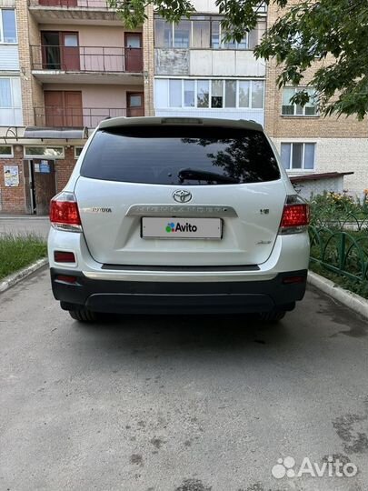 Toyota Highlander 3.5 AT, 2013, 173 000 км