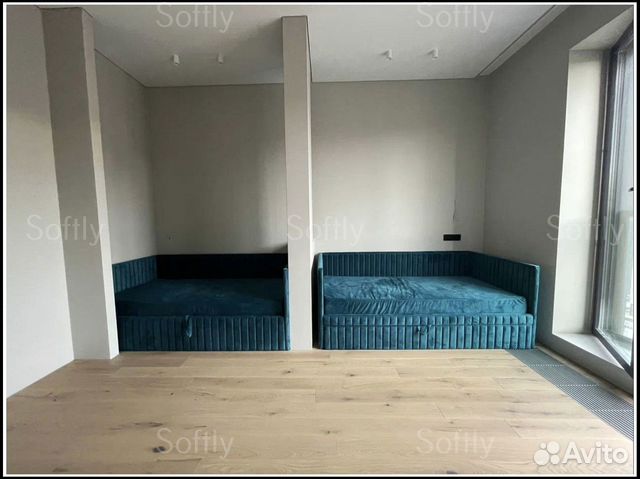 Детская кровать с мягкими бортиками