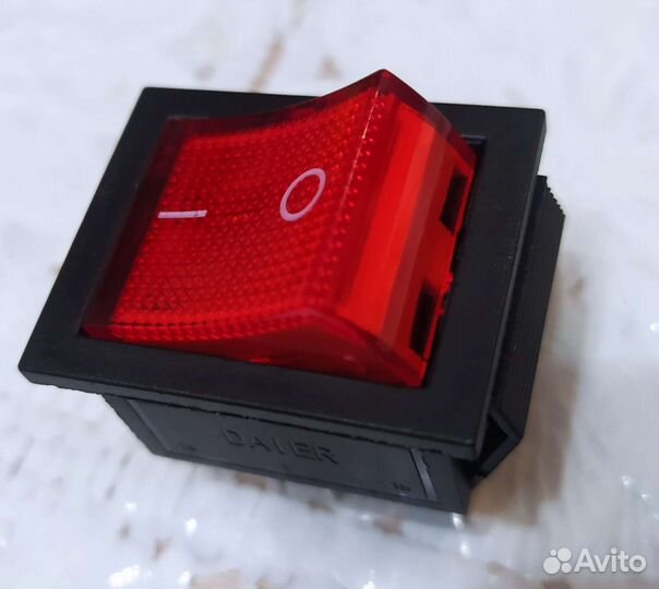 Выключатель для удлинителя 4 конт KCD2 16а 250В