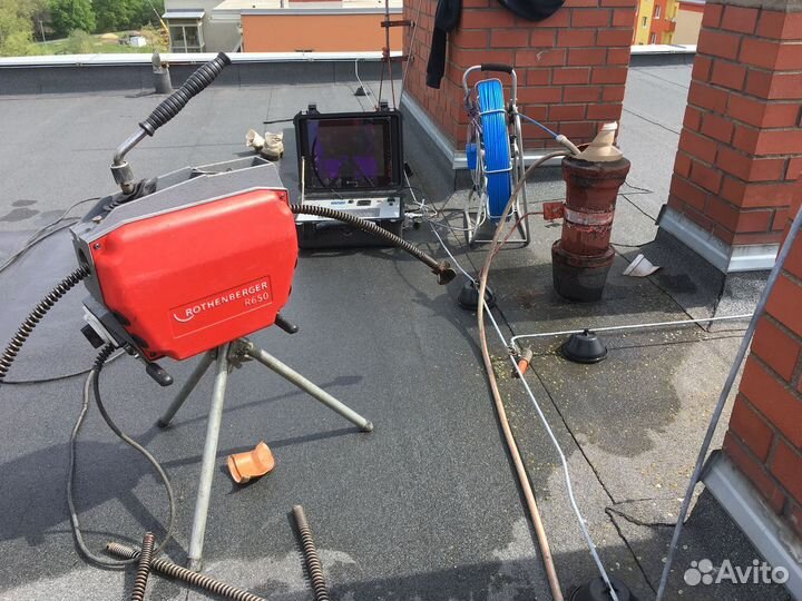 Прочистка канализации Телеинспекция труб