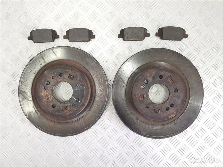 Диск тормозной задний Hyundai Santa Fe 4 (TM)