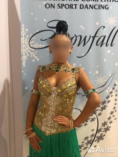 Костюм для бальных танцев, латина