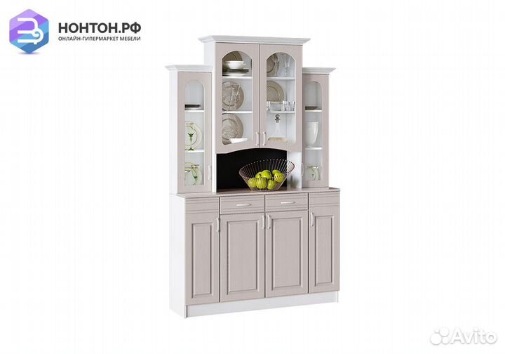 Буфет Констанция 4-х створчатый мускат