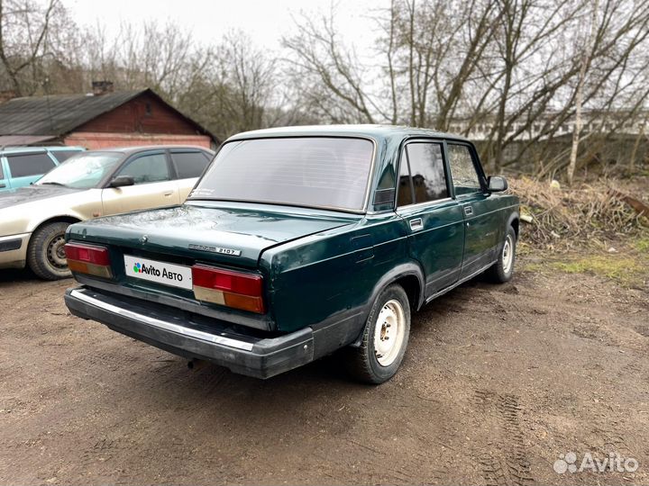 ВАЗ 2107 1.5 МТ, 2007, 152 000 км