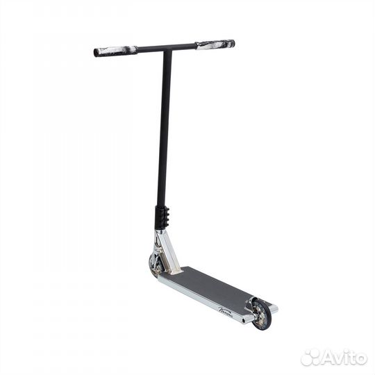 Самокат трюковой Комета Кратос d110мм хром черный