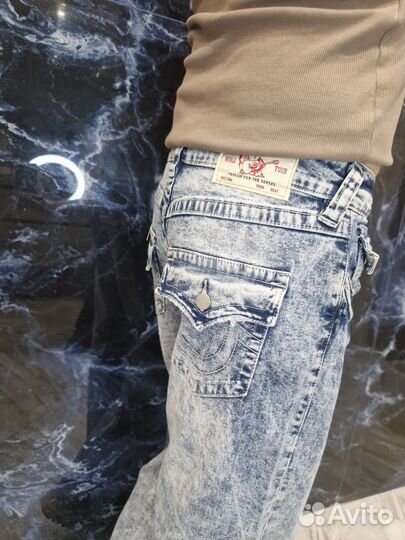 Джинсы true religion синие