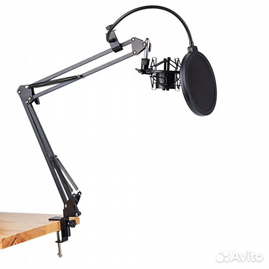 Пантограф для микрофона + паук + поп фильтр