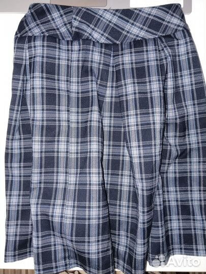 Школьный комплект : Жилетка и Юбка