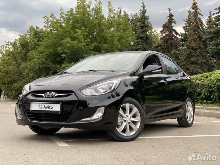 Hyundai Solaris 1.6 AT, 2011, 130 000 км