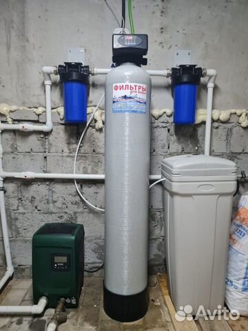 Умягчитель воды с автоматическим клапаном Runxin 1