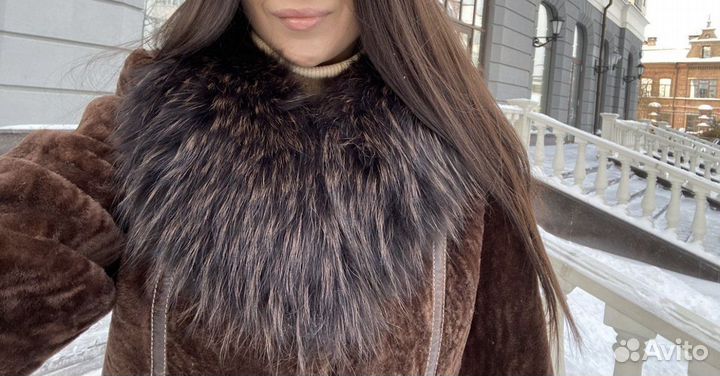 Новая Шуба мутоновая новая Греция Шуба из овчины