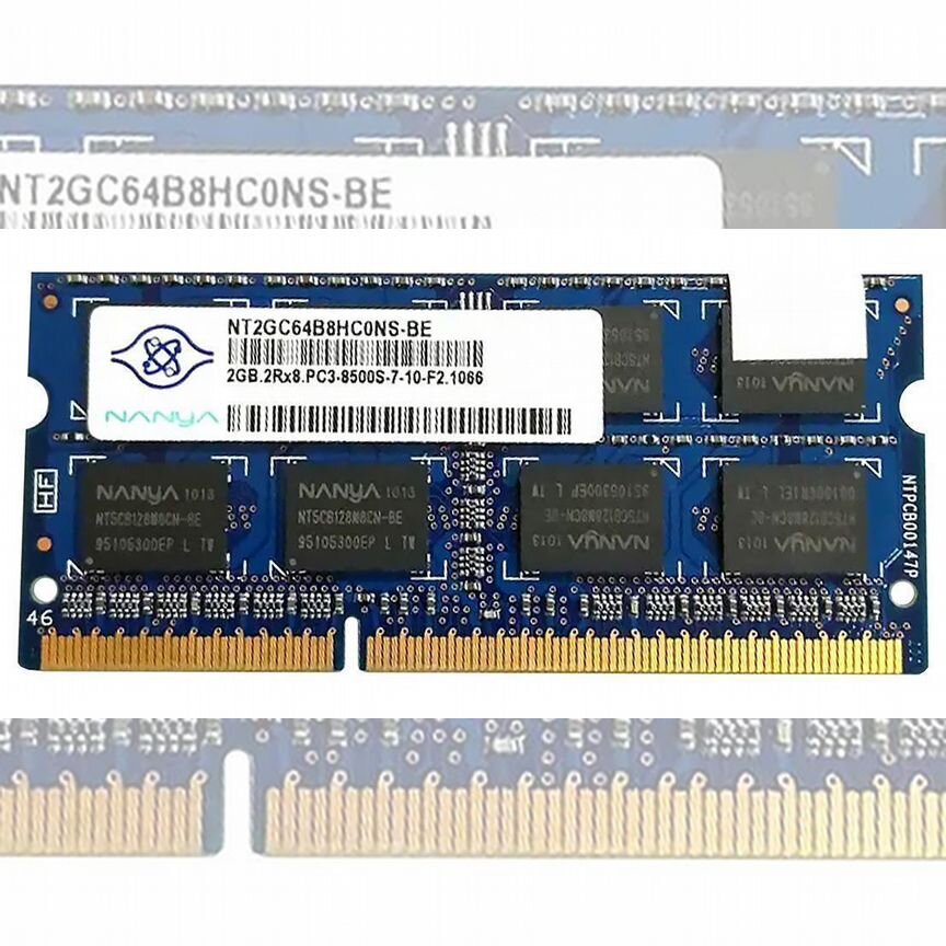 [NT2GC64B8HC0NS-BE] Оперативная Память Nanya 2gb Nt2gc64b8hc0ns-Be