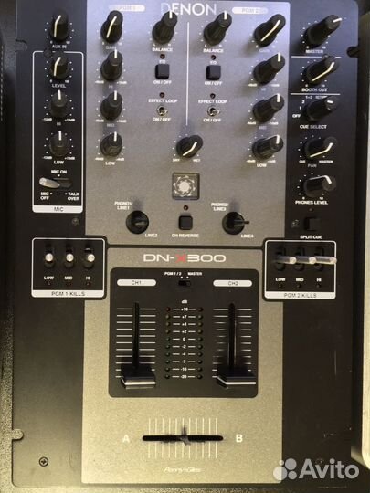 Denon DN-X300 и 2 Pioneer CDJ-800mk2